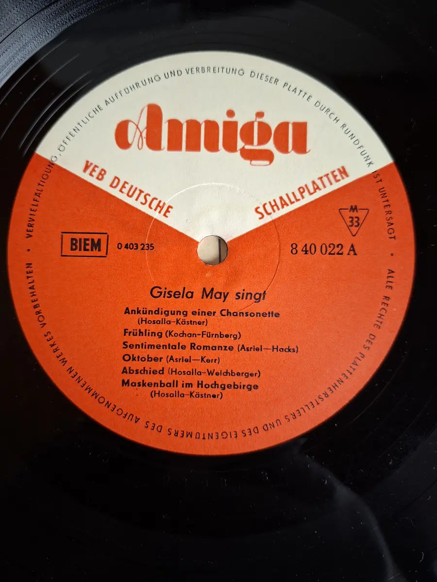 Gisela May – Chansons