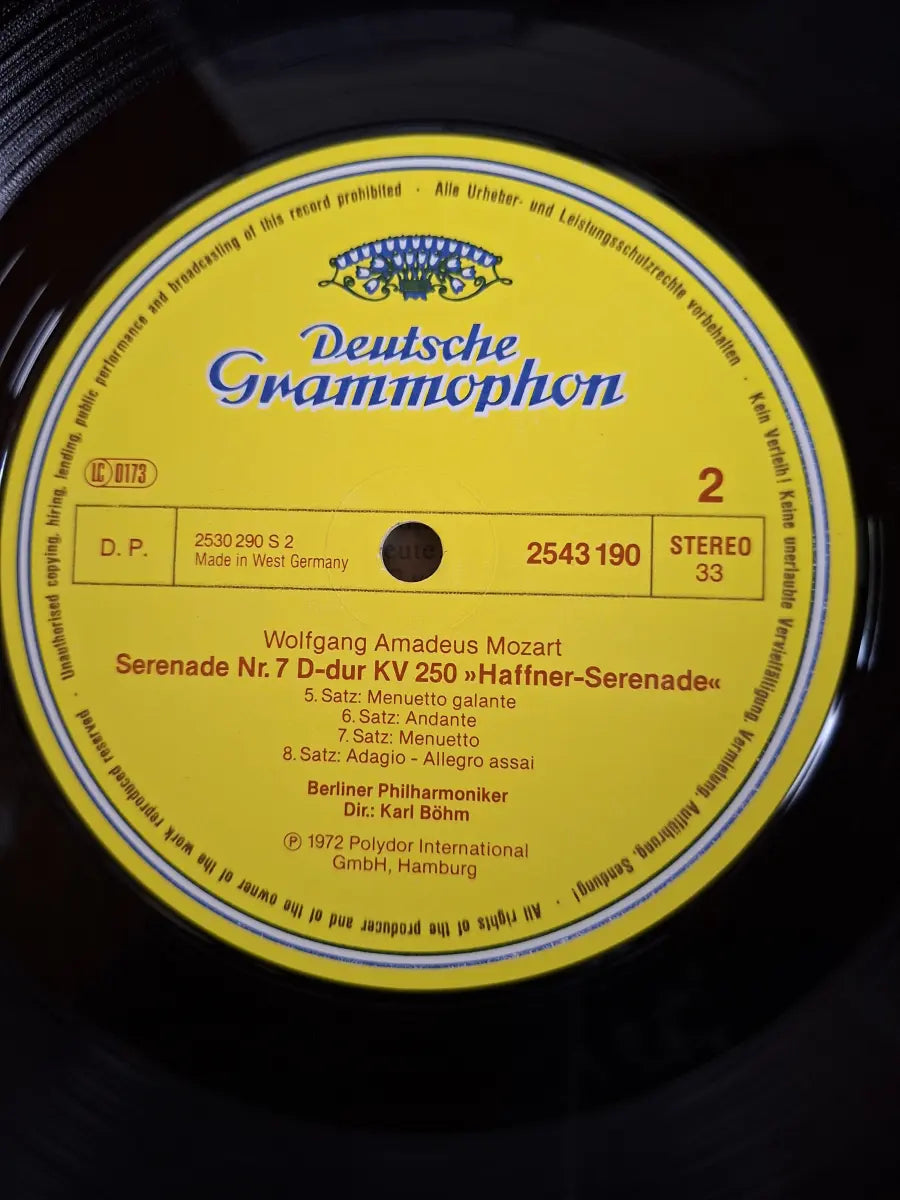 Mozart - Berliner Philharmoniker · Karl Böhm – Mozart: Haffner Serenade KV250