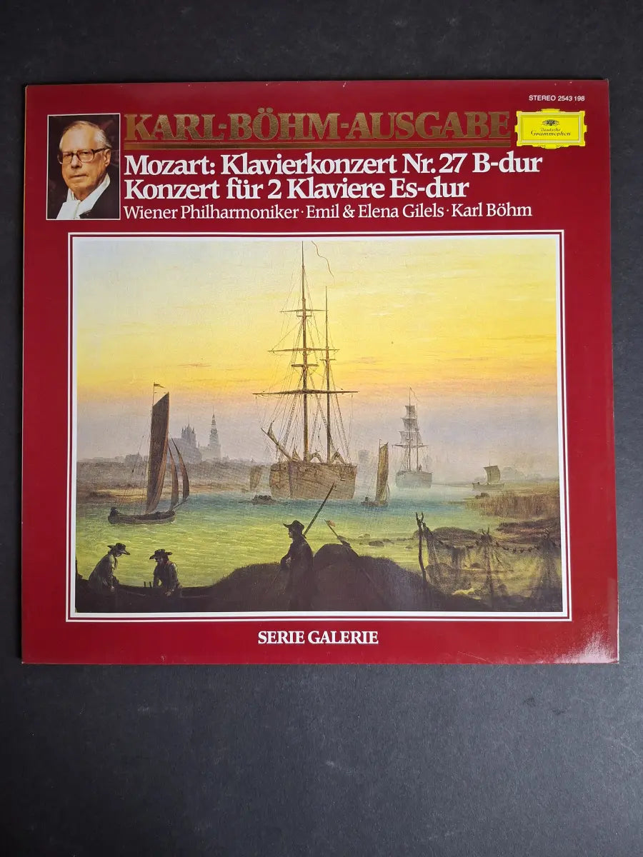 Karl Böhm, Wiener Philharmoniker, Elena Gilels, Emil Gilels, Wolfgang Amadeus Mozart – Karl-Böhm-Ausgabe Mozart: Klavierkonzert Nr.27 B-dur Konzert für 2 Klaviere Es-dur