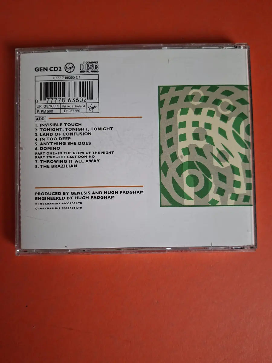 Genesis – Invisible Touch