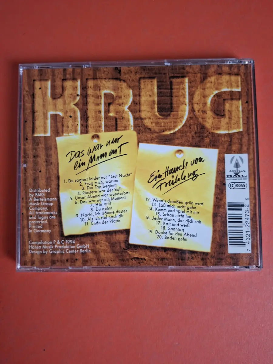Krug / Günther Fischer – Das War Nur Ein Moment / Ein Hauch Von Frühling