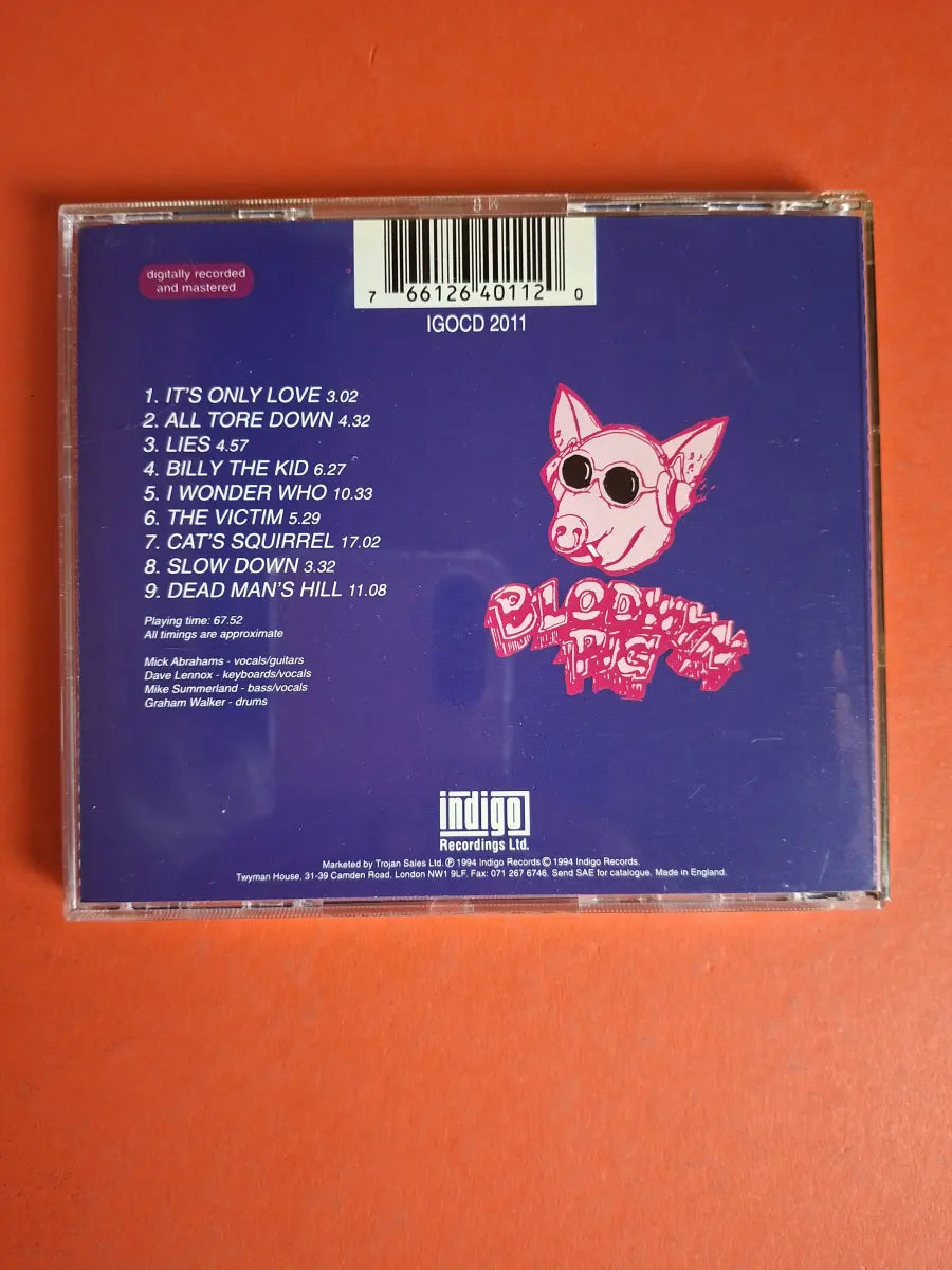 Mick Abrahams' Blodwyn Pig – All Tore Down - Live