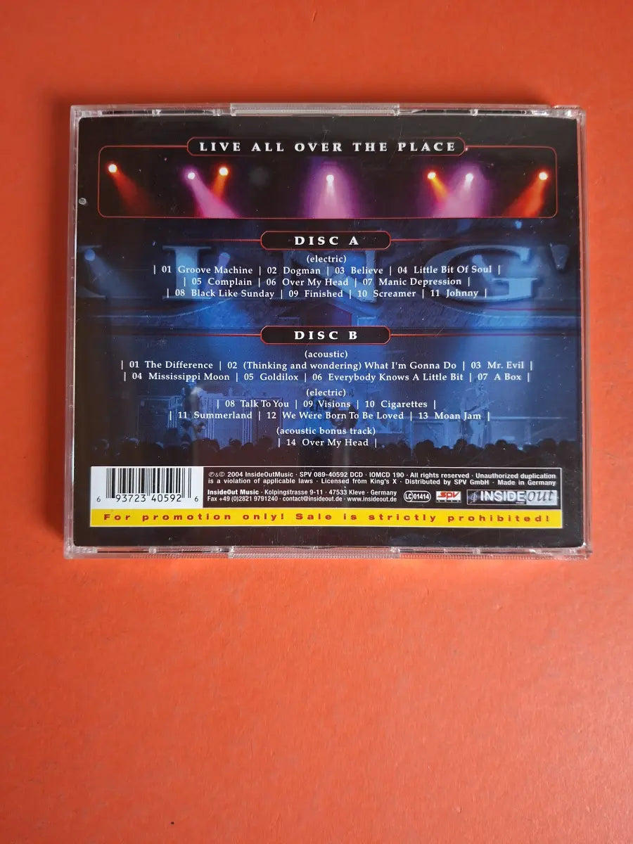 King's X – Live All Over The Place
