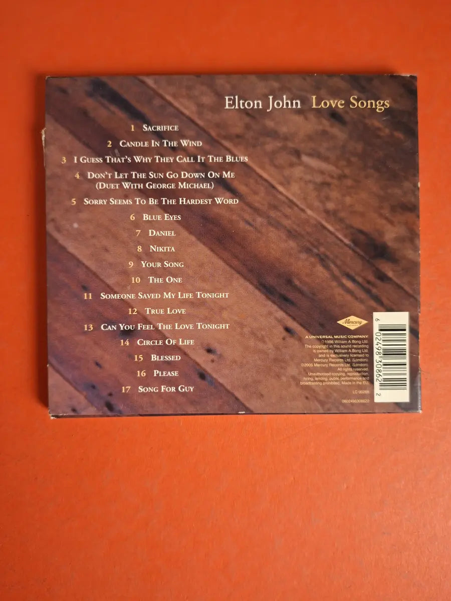 Elton John – Love Songs