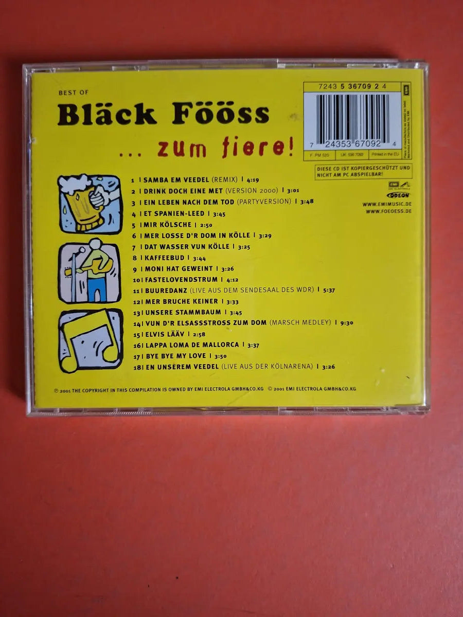 Bläck Fööss – Best Of Bläck Fööss ... Zum Fiere!