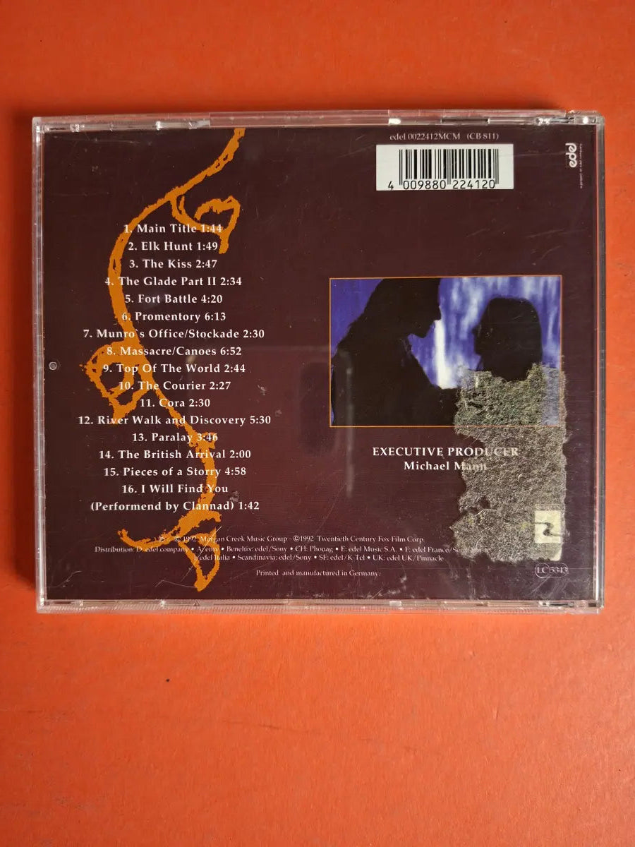 Trevor Jones / Randy Edelman – The Last Of The Mohicans (Original Motion Picture Soundtrack)