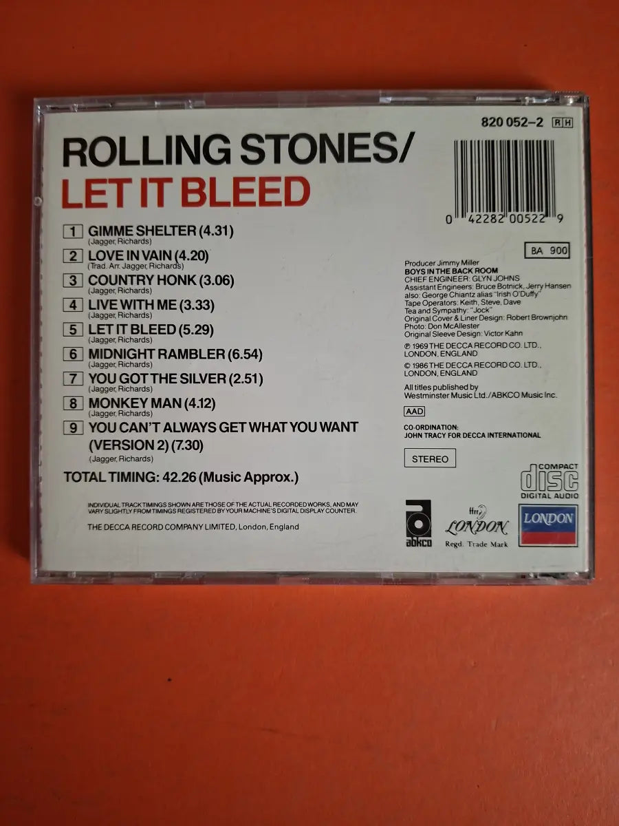 Rolling Stones – Let It Bleed