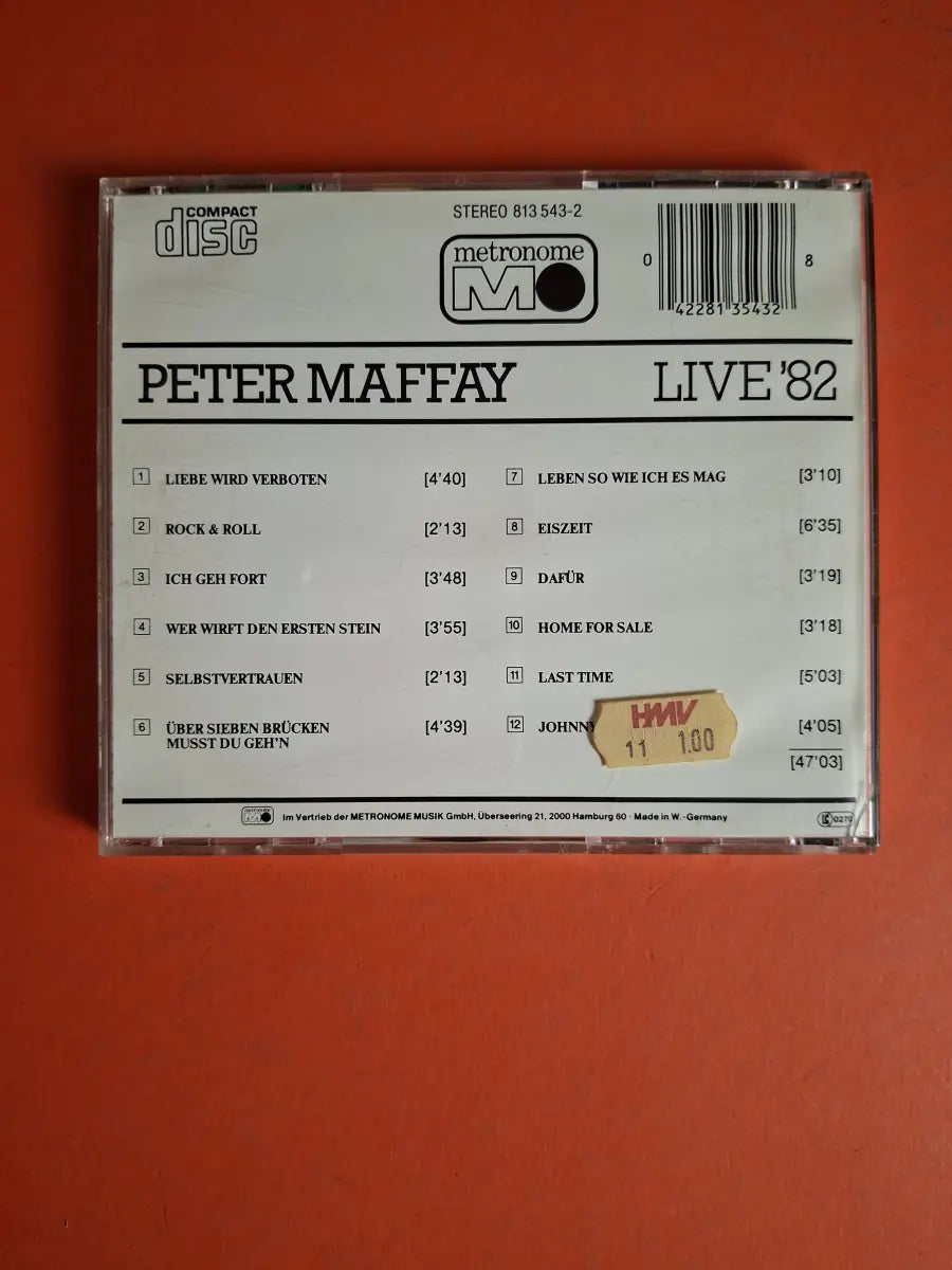 Peter Maffay – Live '82