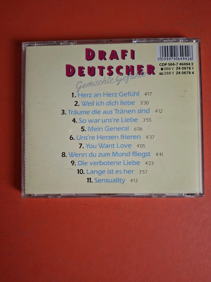 Drafi Deutscher – Gemischte Gefühle