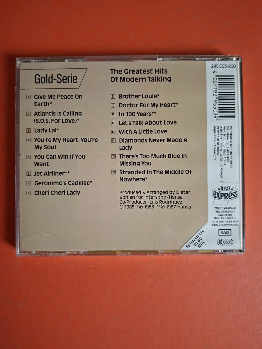 Modern Talking – The Greatest Hits Of Modern Talking