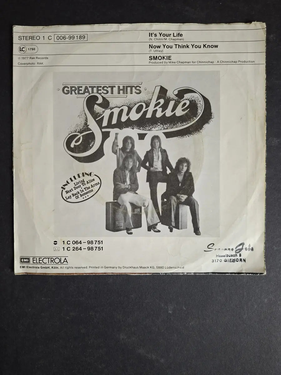Smokie – It's Your Life