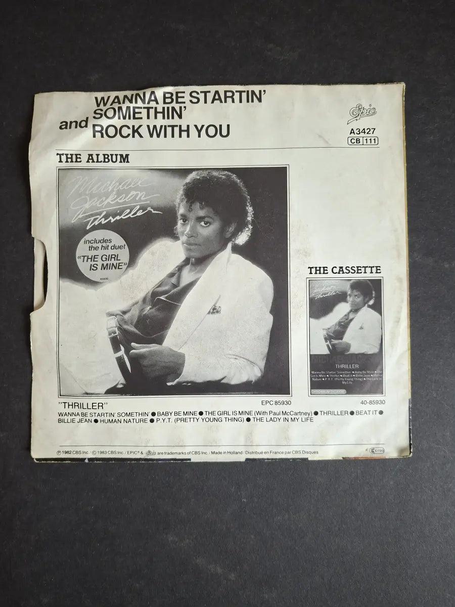 Michael Jackson – Wanna Be Startin' Somethin'