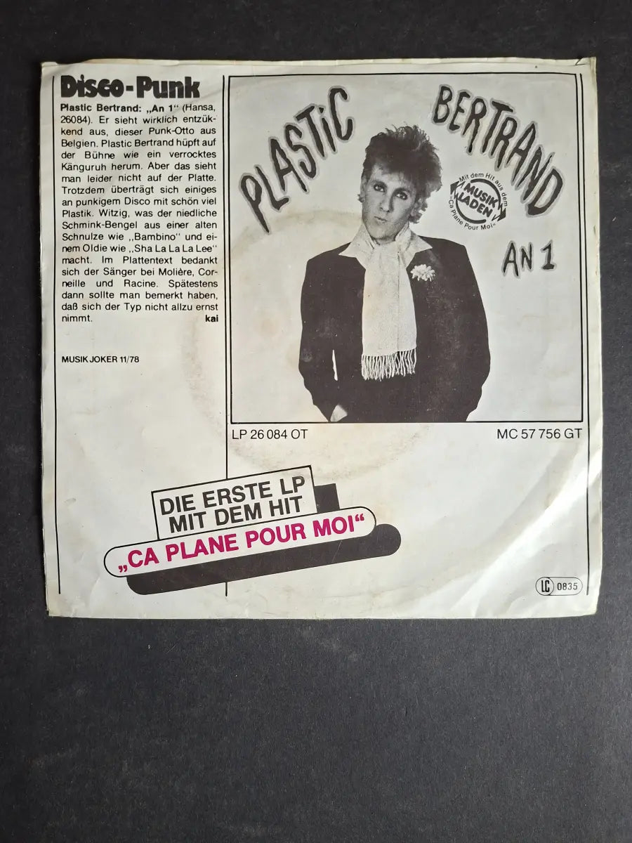Plastic Bertrand – Bambino