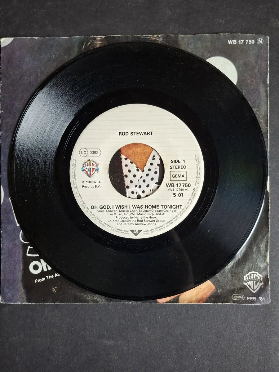 Rod Stewart – Oh God, I Wish I Was Home Tonight