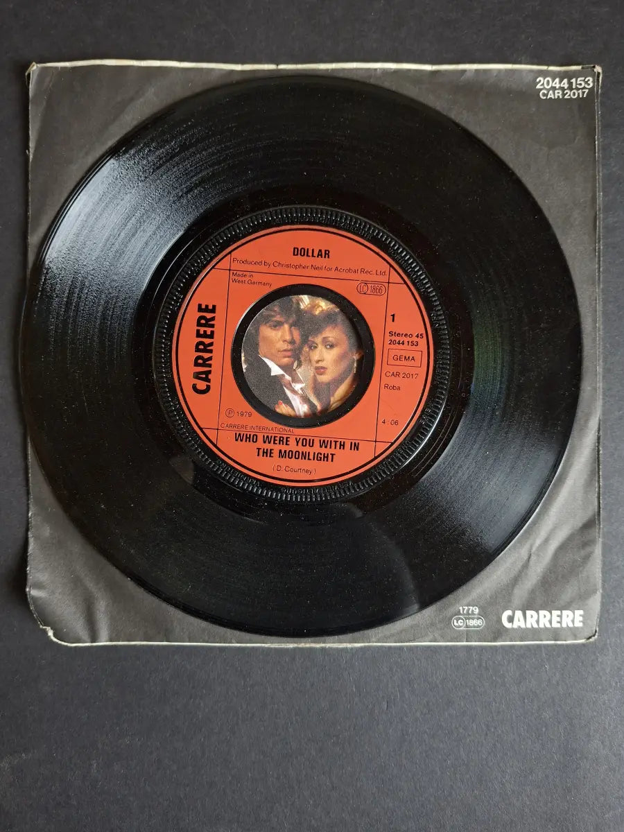 Dollar – Who Were You With In The Moonlight b/w Star Control