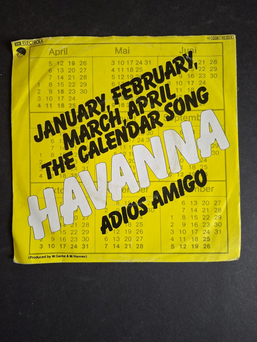 Havanna – The Calendar Song / Adios Amigo