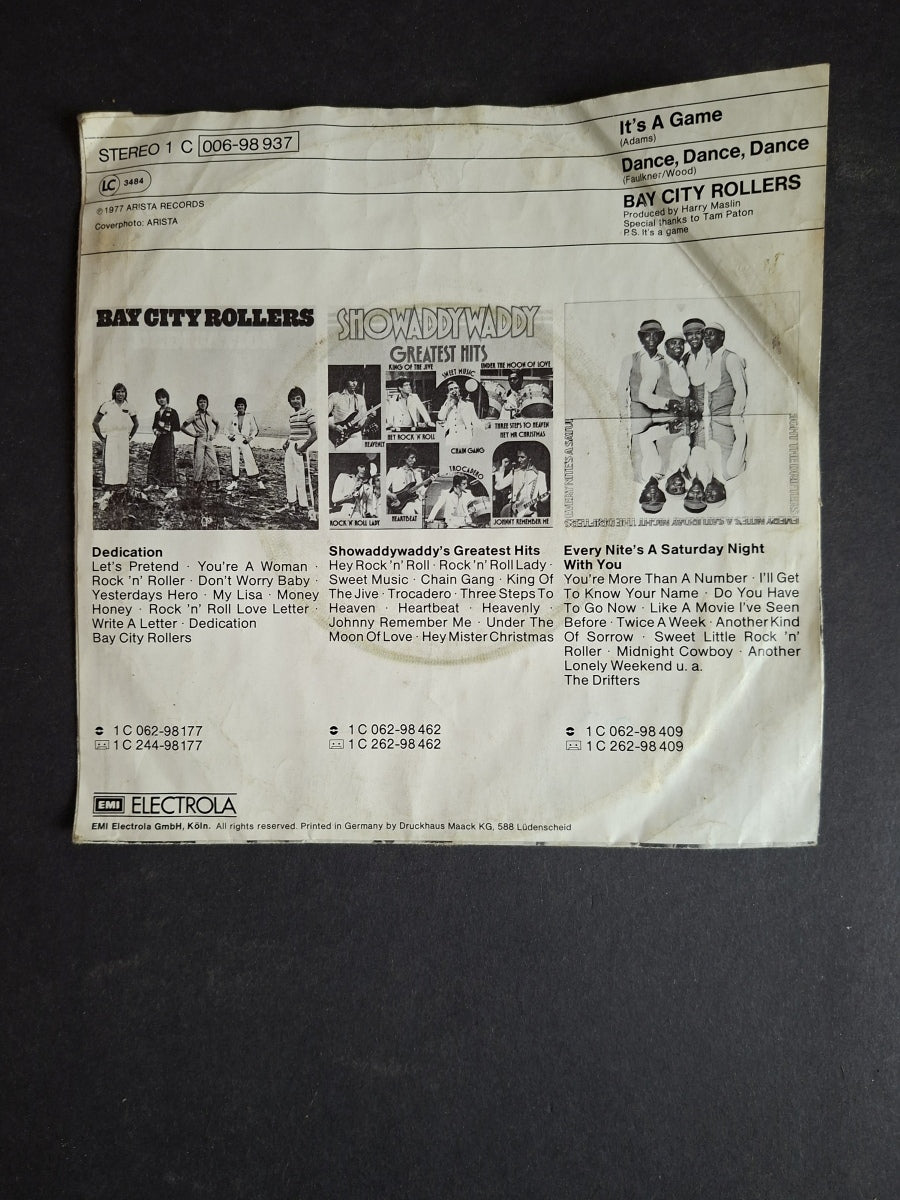 Bay City Rollers – It's A Game