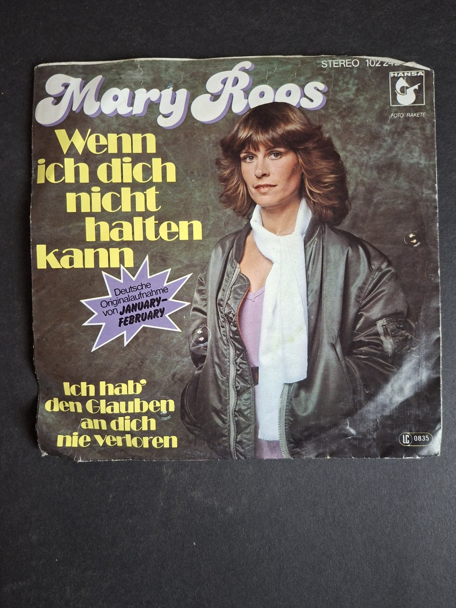 Mary Roos – Wenn Ich Dich Nicht Halten Kann