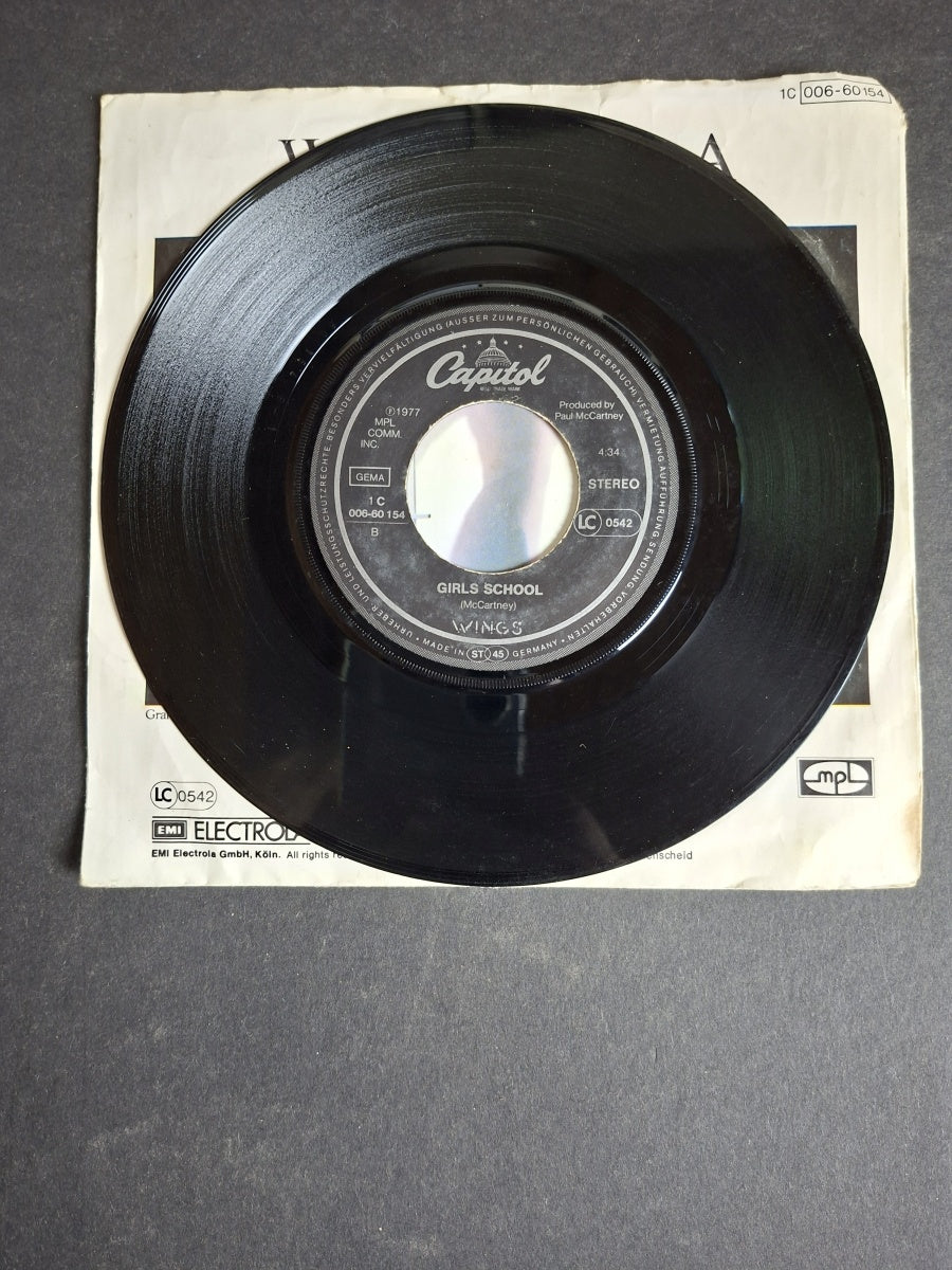 Wings – Mull Of Kintyre / Girls' School