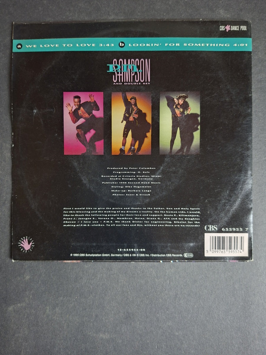 P.M. Sampson And Double Key – We Love To Love