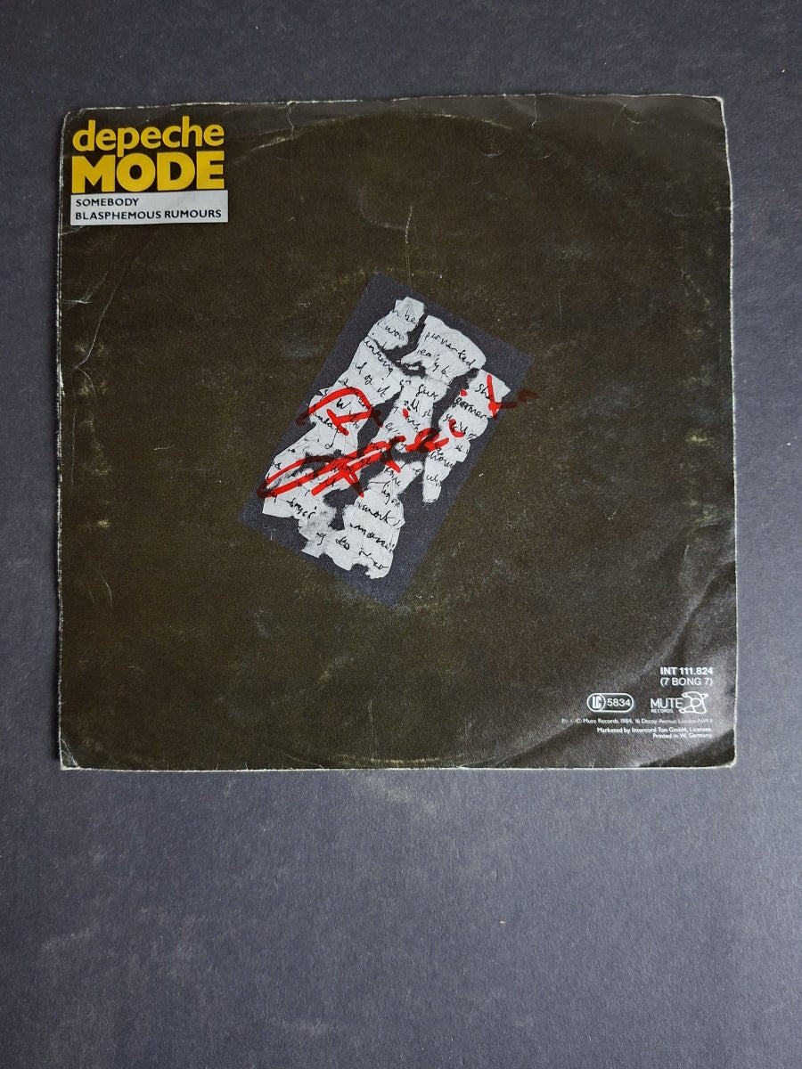 Depeche Mode – Blasphemous Rumours / Somebody