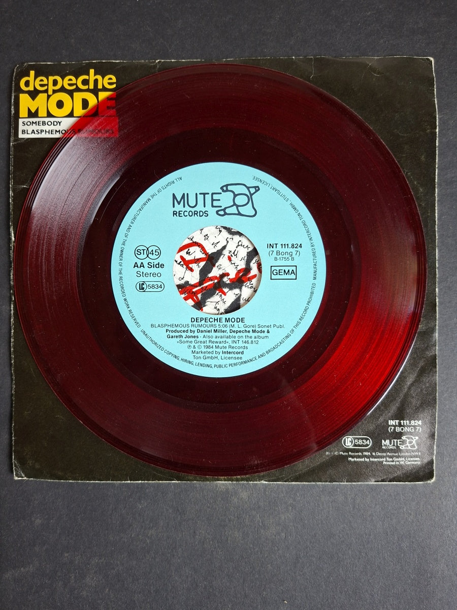 Depeche Mode – Blasphemous Rumours / Somebody