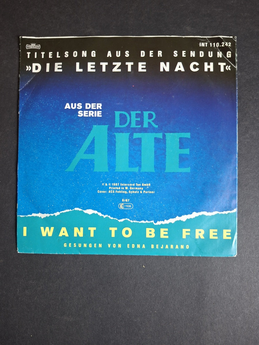 Edna Bejarano – I Want To Be Free