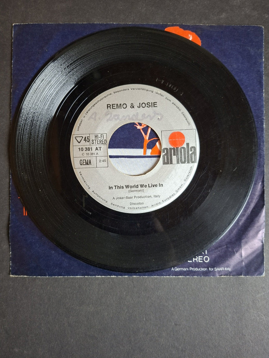 Remo & Josie – In This World We Live In