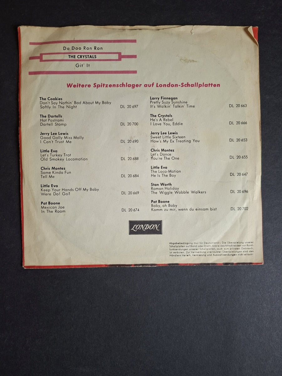 The Crystals – Da Doo Ron Ron