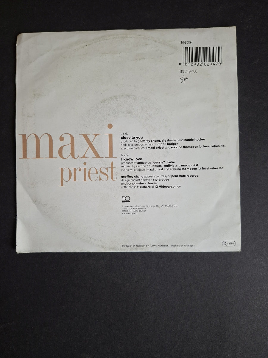 Maxi Priest – Close To You