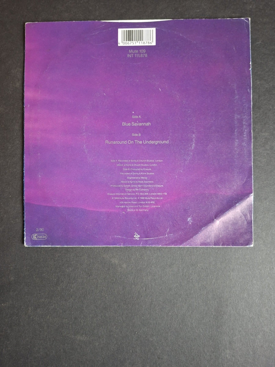 Erasure – Blue Savannah