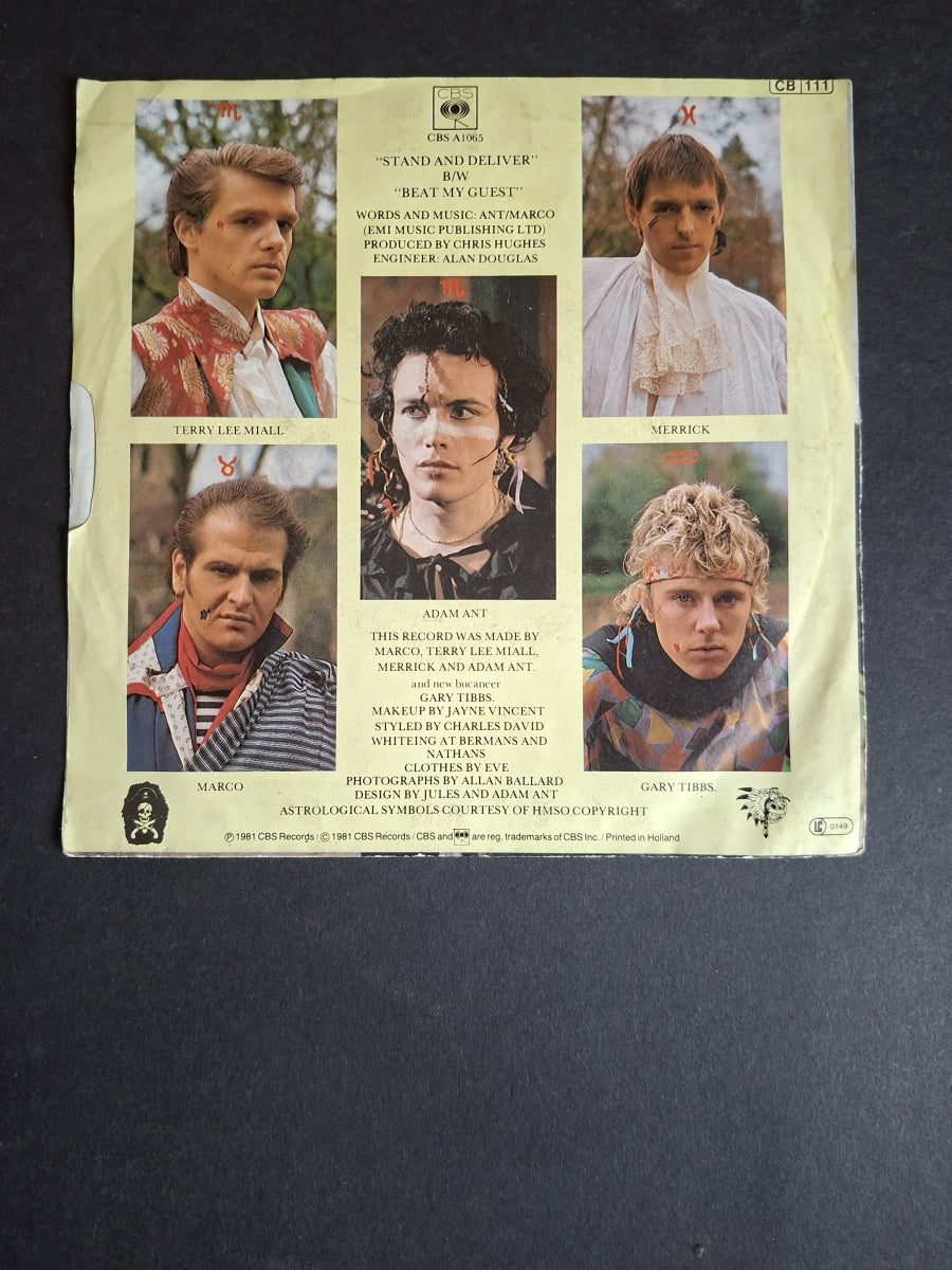 Adam And The Ants – Stand & Deliver!