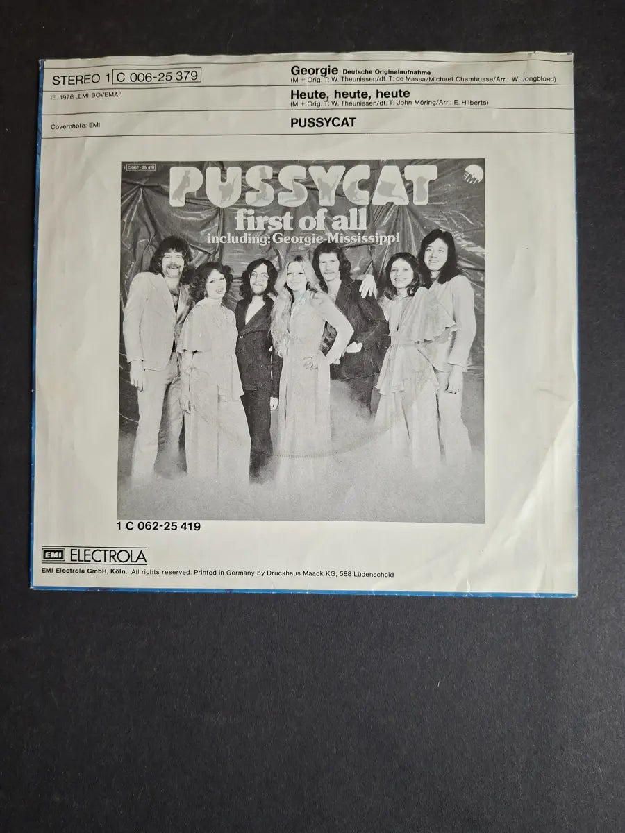 Pussycat – Georgie (Deutsche Originalaufnahme)