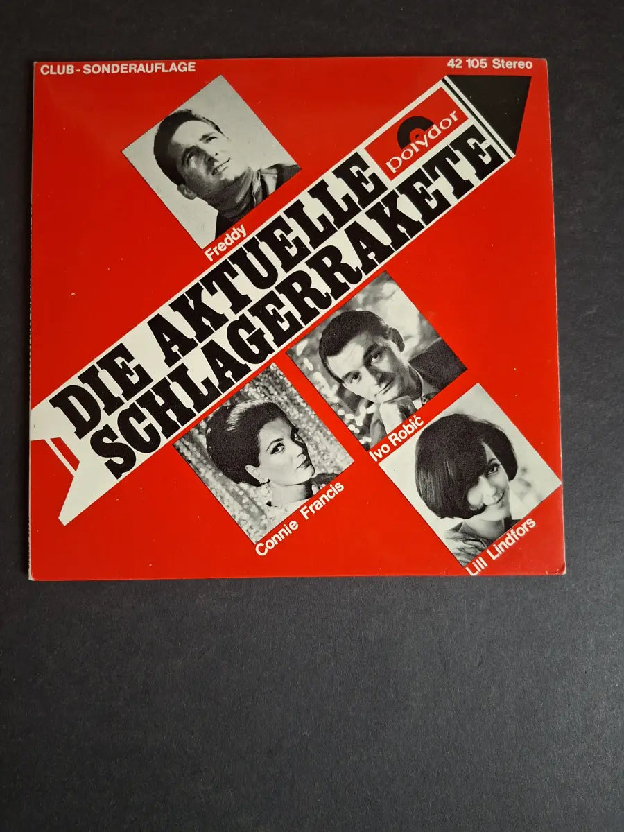 Freddy / Connie Francis / Ivo Robić / Lill Lindfors – Die Aktuelle Polydor Schlagerrakete