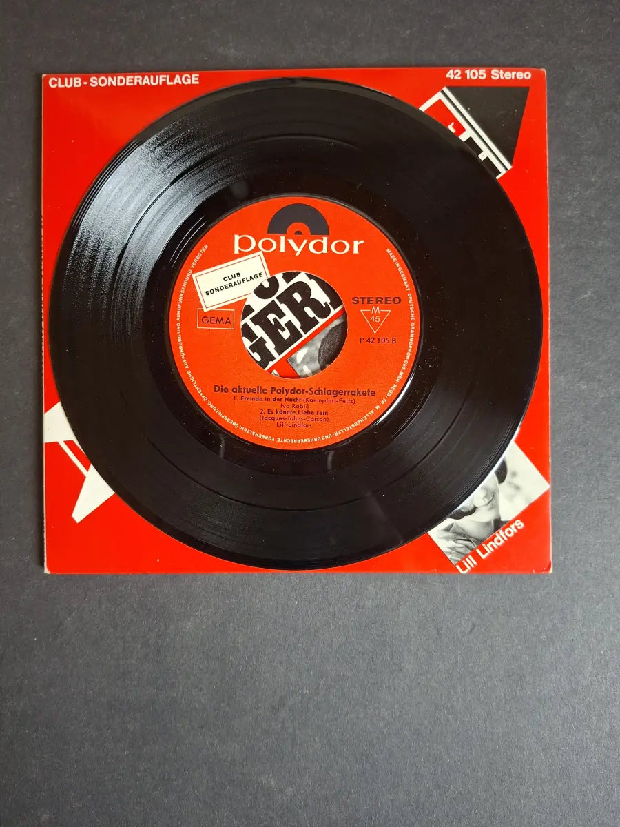 Freddy / Connie Francis / Ivo Robić / Lill Lindfors – Die Aktuelle Polydor Schlagerrakete