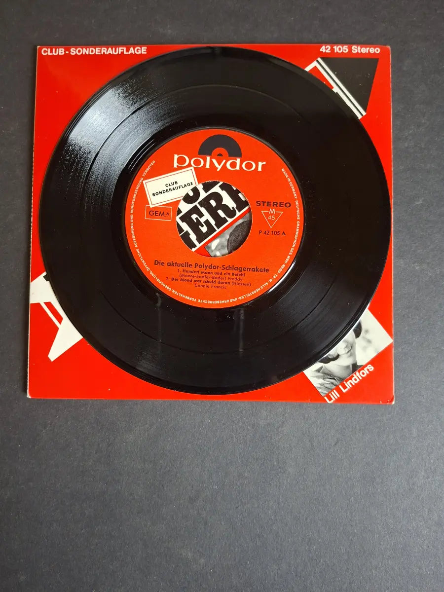 Freddy / Connie Francis / Ivo Robić / Lill Lindfors – Die Aktuelle Polydor Schlagerrakete