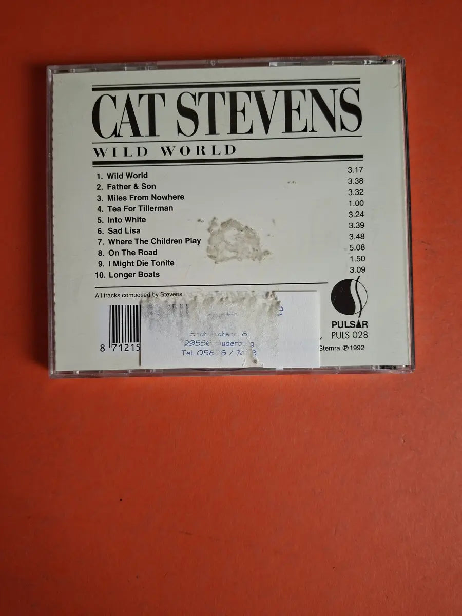 Cat Stevens – Wild World