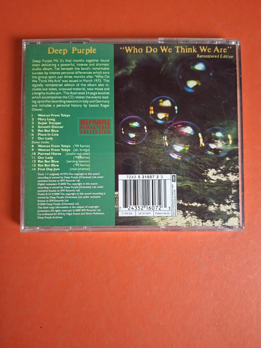 Deep Purple – Who Do We Think We Are