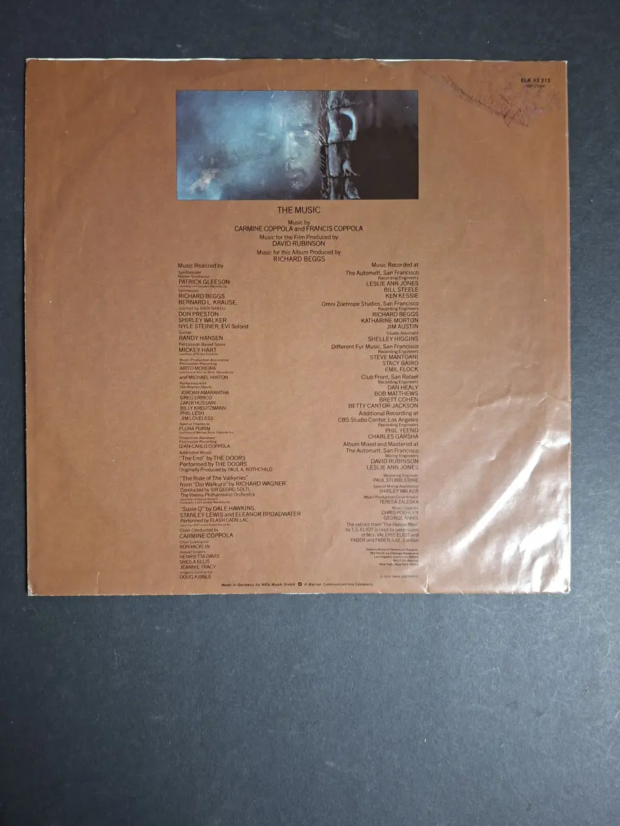 Carmine Coppola & Francis Coppola – Apocalypse Now (Original Motion Picture Soundtrack)
