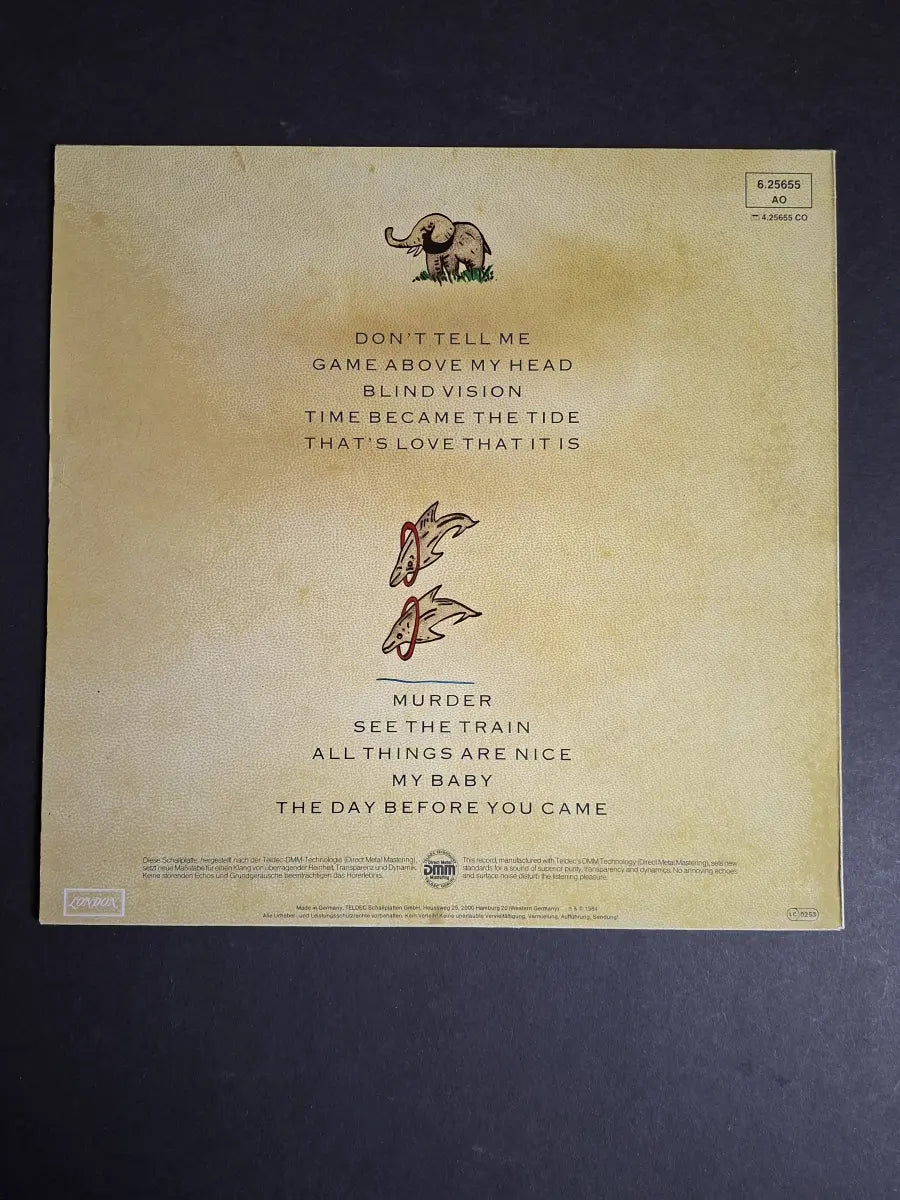 Blancmange – Mange Tout