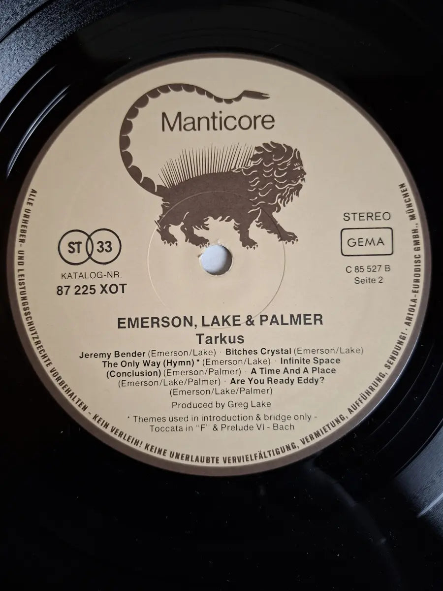 Emerson, Lake & Palmer – Tarkus