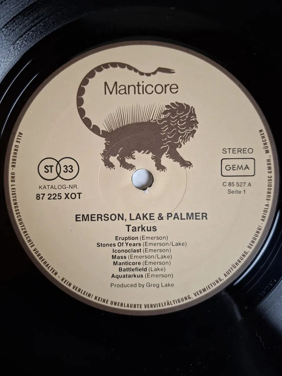 Emerson, Lake & Palmer – Tarkus