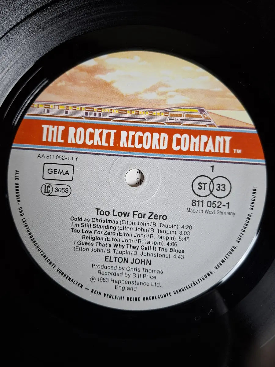 Elton John – Too Low For Zero