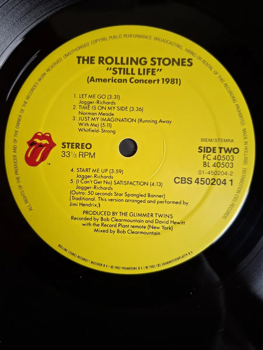 The Rolling Stones – Still Life (American Concert 1981)
