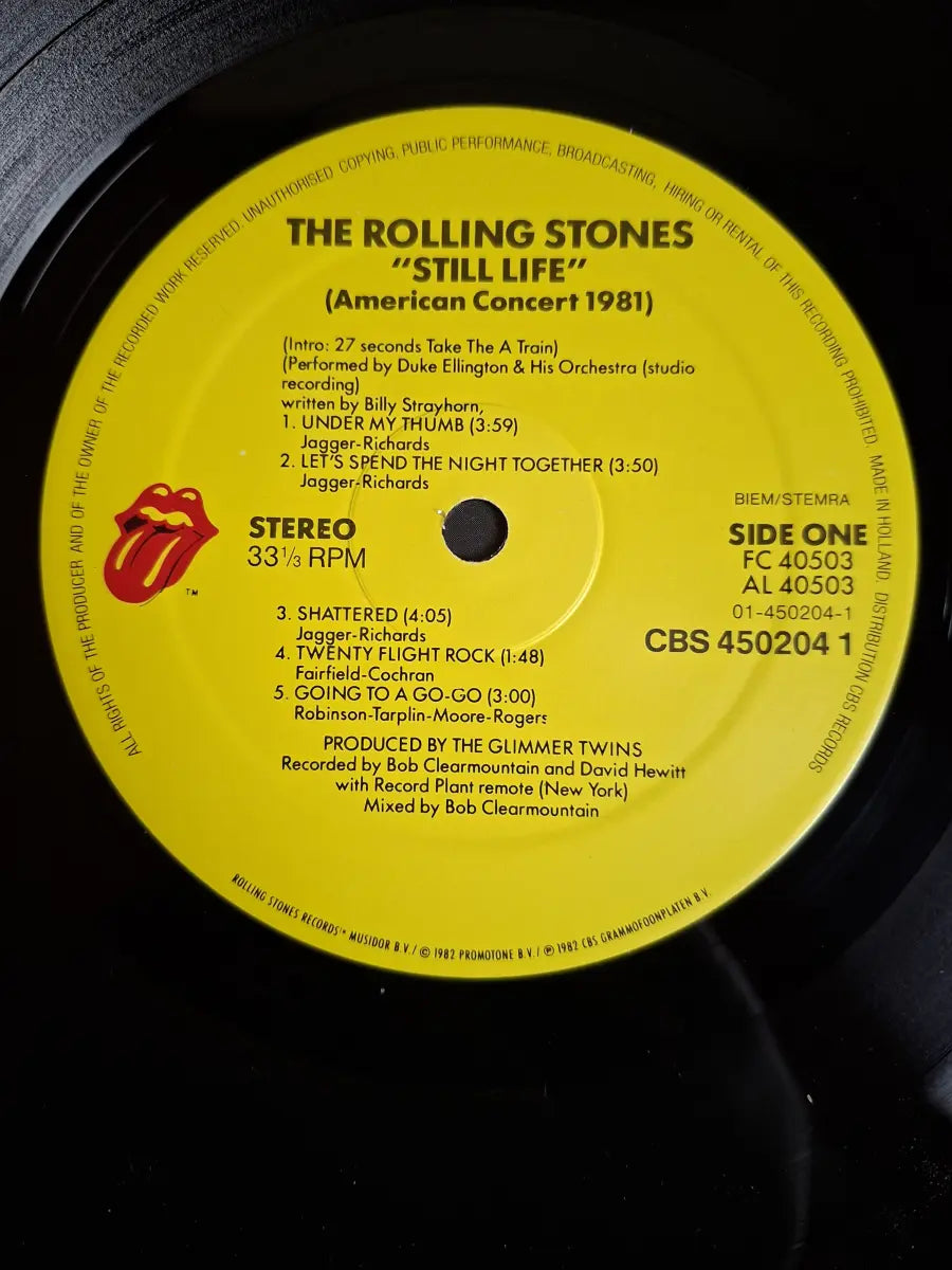 The Rolling Stones – Still Life (American Concert 1981)
