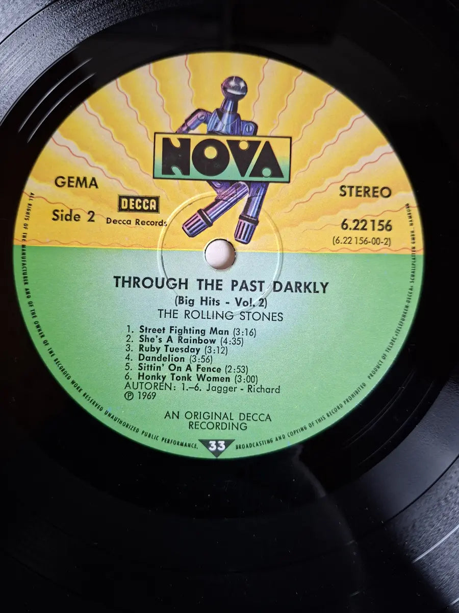 The Rolling Stones ‎– Through The Past, Darkly (Big Hits Vol. 2)