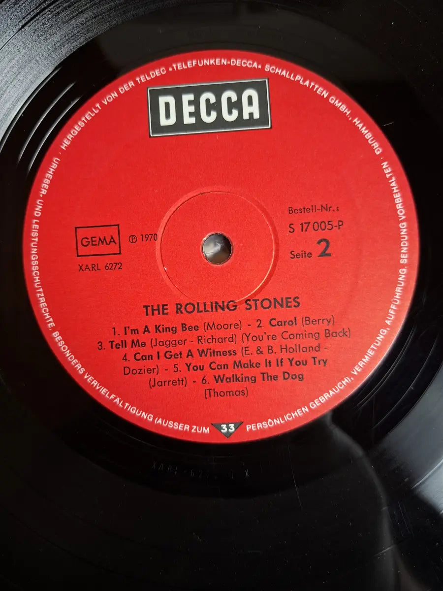 The Rolling Stones – The Rolling Stones (ohne Poster)