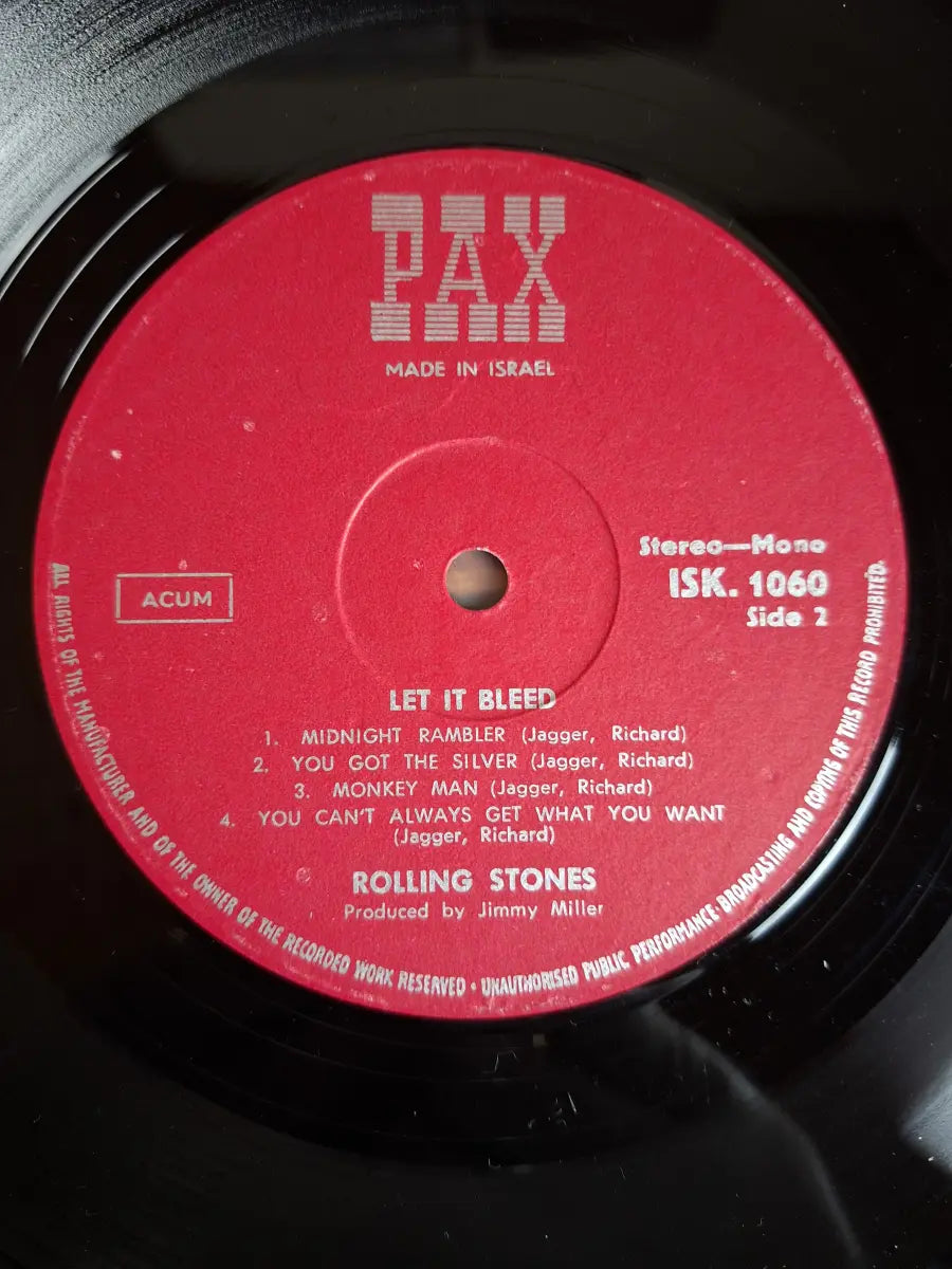 The Rolling Stones – Let It Bleed