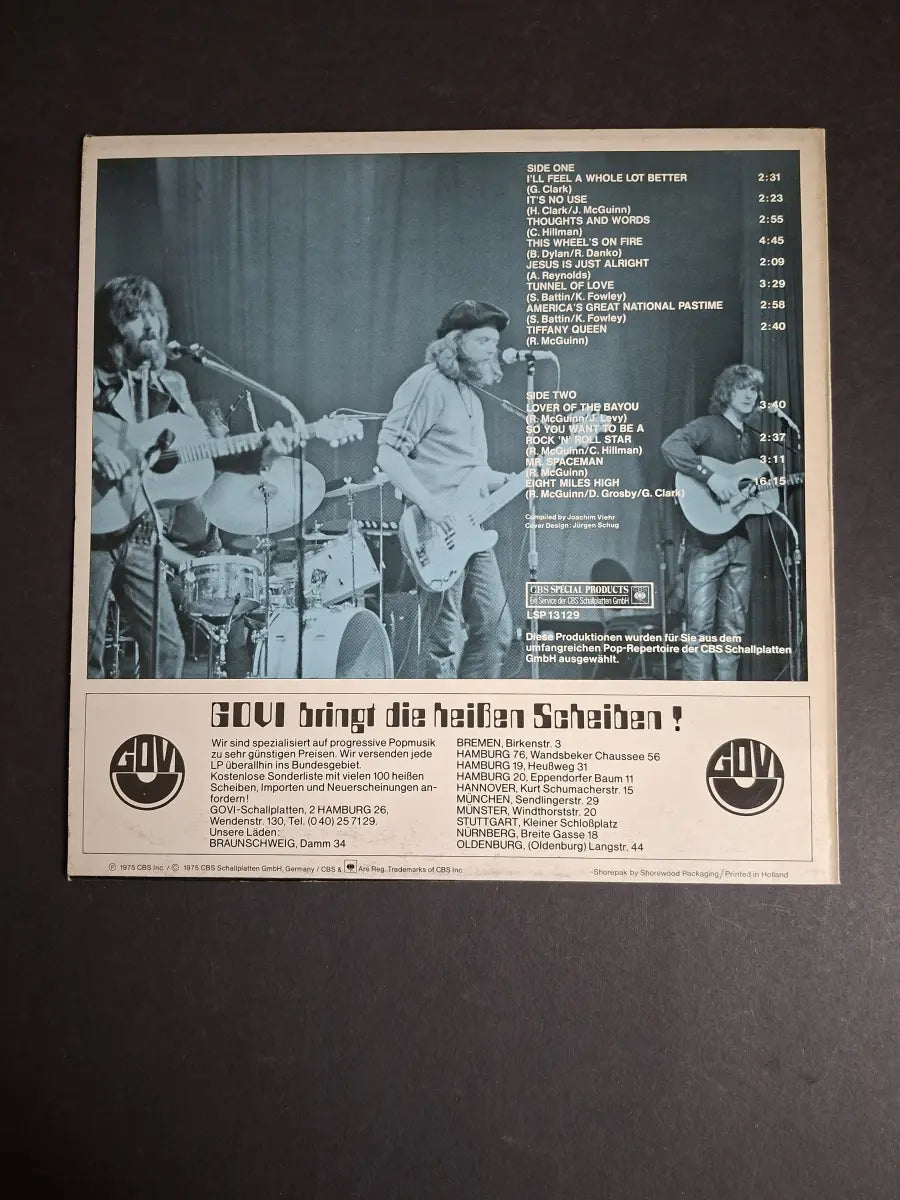 The Byrds – GOVI Presents: Legendary Byrds