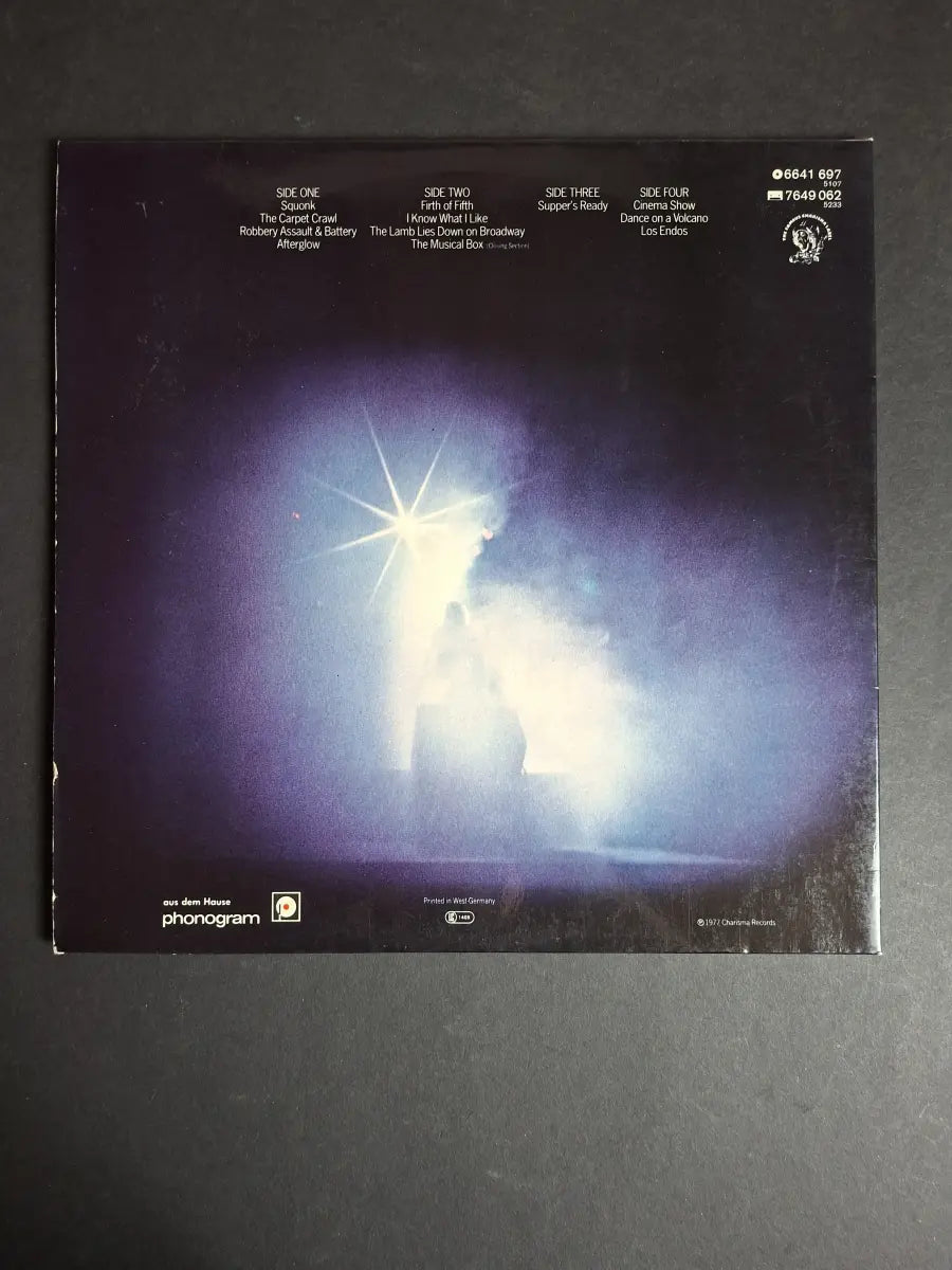 Genesis – Seconds Out